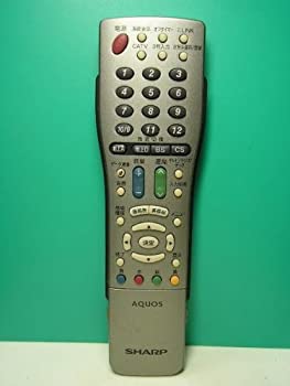 Remote Control - 【中古】 シャープ テレビリモコン GA514WJSA