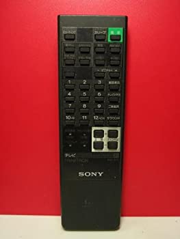 For Visual Equipments - 【中古】 SONY テレビリモコン RM-575