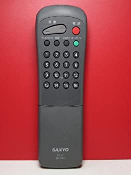 Air Conditioners - 【中古】 サンヨー テレビリモコン RC-343
