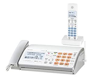 【中古】 SHARP シャープ デジタルコードレスFAX 子機1台付き ホワイト系 UX-D33CL-W