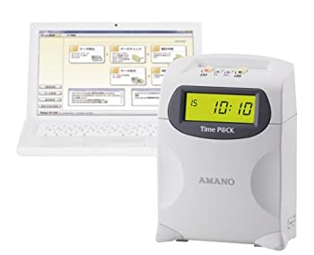 【中古】 アマノ PC接続式タイムレコーダー (ワイヤレス通信モデル) TimeP@CKII WL