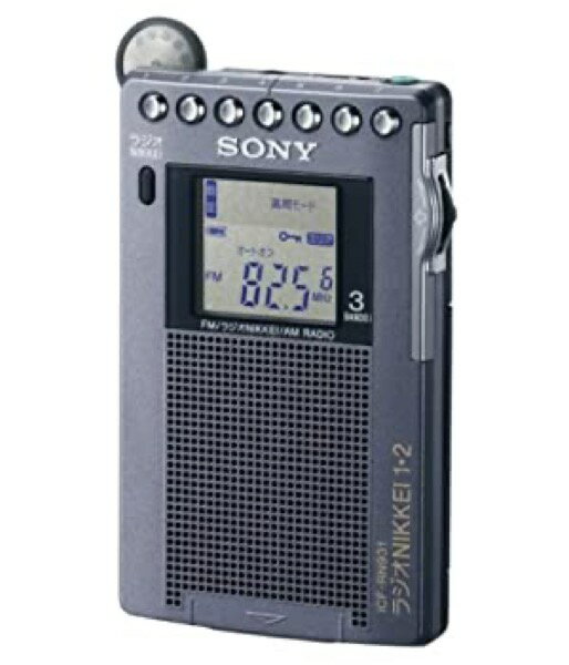 【中古】 SONY FM/AM/ラジオNIKKEI ポケッタブルラジオ R931 ICF-RN931