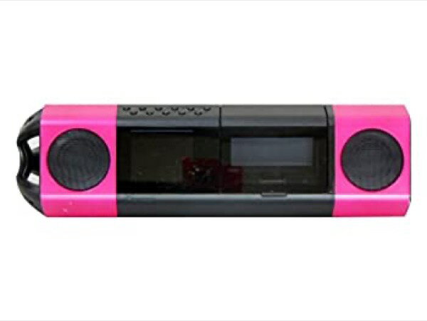 【中古】 パイオニア STEEZ AUDIOシリーズ ポータブルスピーカー ピンク STZ-D10S-P