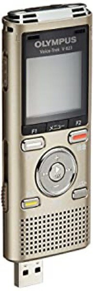 【中古】 OLYMPUS オリンパス ICレコーダー VoiceTrek 8GB リニアPCM対応 MicroSD対応 GLD ゴールド V-823