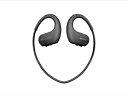 【中古】 ソニー ヘッドホン一体型ウォークマン Wシリーズ NW-WS413 : 4GB MP3プレーヤー ブラック NW-WS413 BM