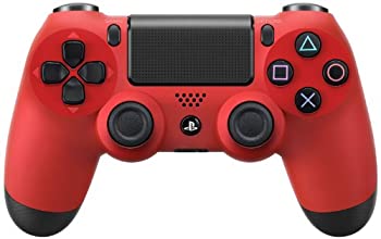 【中古】 ワイヤレスコントローラー (DUALSHOCK 4) マグマ・レッド