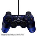 【中古】 アナログコントローラ DUALSHOCK 2 ミッドナイト・ブルー(3)