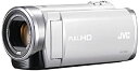 【中古】 JVC KENWOOD EVERIO ハイビジョンメモリームービー 内蔵メモリー 32GB シルキーホワイト GZ-E265-W