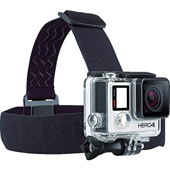 【中古】 GoPro 純正アクセサリ ヘッドストラップ&クリップ ACHOM-001
