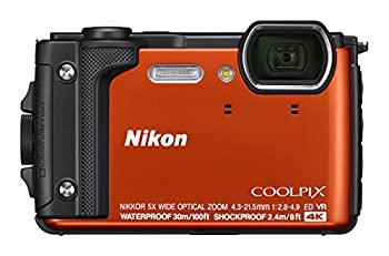 【中古】 Nikon ニコン デジタルカメラ COOLPIX W300 OR クールピクス オレンジ 防水