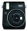 【中古】 FUJIFILM 富士フイルム インスタントカメラ チェキ instax mini 70 ブラック INS MINI 70N BLACK