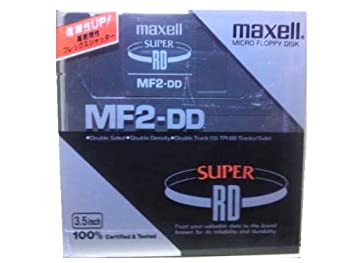 【中古】 日立マクセル MF2-DD.SRD SUPER RD 3.5インチ フロッピー