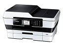 【中古】 brother ブラザー A3インクジェットFAX複合機 PRIVIO SuperG3 FAX ADF 有線&無線LAN 給紙トレイ2段 MFC-J6970CDW