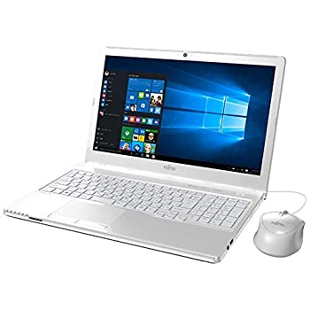 【中古】 富士通 ノートパソコン LIFEBOOK アーバンホワイト FMVA45WW