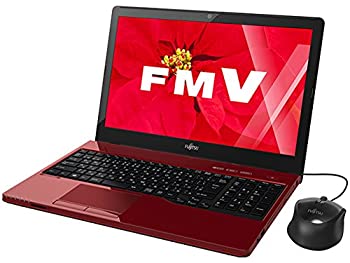 【中古】 富士通 ノートパソコン FMV LIFEBOOK AH42 W ルビーレッド FMVA42WR