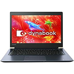 【中古】 東芝 PUX53DLPNJA オニキスブルー dynabook UX53 UX53 DL ノートパソコン 13.3型ワイド液晶 SSD128GB