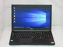 【中古】 富士通 LIFEBOOK A573 GX ノートパソコン Core i5 3340M 2.7GHz メモリ8GB 320GBHDD DVDスーパーマルチ Windows10 Professional 64bit