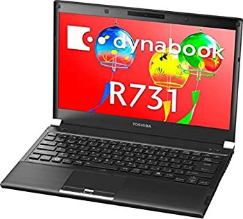 【中古】 dynabook ダイナブック R731 C PR731CAAU3BA51 Core i5 2520M 2.5GHz HDD 250GB 13.3インチ ブラック