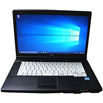 【中古】 パソコン AT-704 大画面15.6型HD+ SSD搭載 富士通 Lifebook A572 F Core i3-3110M 2.4GHz 4GB SSD128G DVD Wi-Fi Webカメラ Windows10