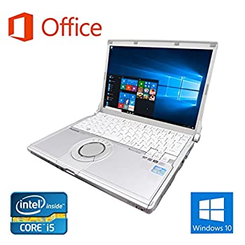 【中古】 【Win 10】Panasonic CF-S10 次世代Core i5 2.5GHz メモリー4GB HDD 250GB DVDスーパーマルチ 12インチ 無線