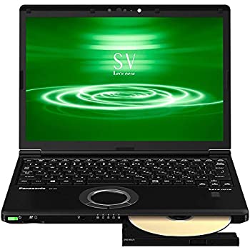 【中古】 Panasonic パナソニック CF-SV9PDUQR Let`s note SV9 Core i7-10510U SSD256GB SMD W10Pro64 12.1WUXGA ブラック