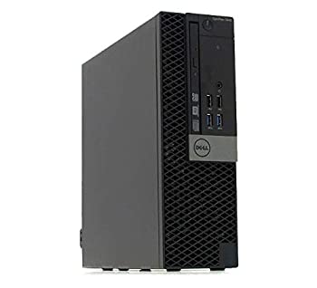 【中古】 パソコン【Windows10 Pro搭載】 デスクトップ Dell OptiPlex 7040 SFF 第6世代Core i7-6700 3.40GHz 16GBメモリ 500GB Sマルチ