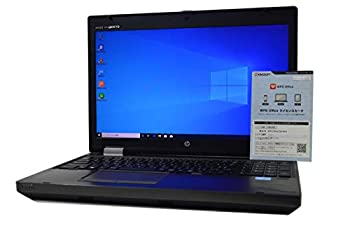 【中古】 ノートパソコン HP ProBook 6570b 第3世代 Core i3 3110M HD+ 1600×900 15.6インチ 4GB 320GB DVDROM WiFi対応無線LAN