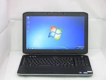 【中古】 Dell デル Latitude E5530 ノートパソコン Core i5 3230M メモリ4GB 320GBHDD DVD-ROM Windows7 Professional 64bit P28G