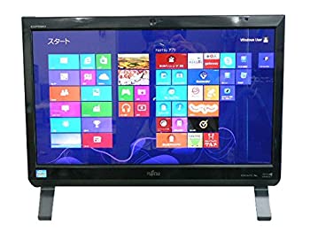 【中古】 液晶一体型 Windows8 デスクトップパソコン 富士通 Core i3 ブルーレイ 地デジ/BS/CS 4GB/1TB