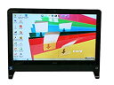 【中古】 液晶一体型 Windows7 デスクトップパソコン 富士通 Athlon DVD 地デジ 4GB/500GB