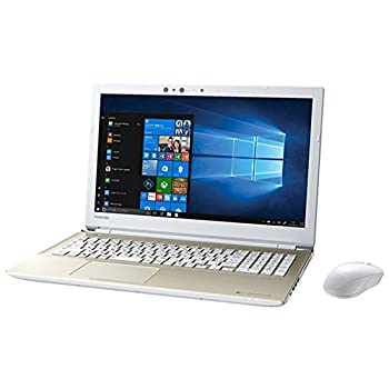 【中古】 東芝 ノートパソコン dynabook サテンゴールド PT55GGP-BEA2
