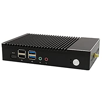 【中古】 Skynew ファンレス ミニPC ほぼ無音 低電力 AMD A6-1450 / DDR3 4GB / SSD 64GB / AMD Radeon..