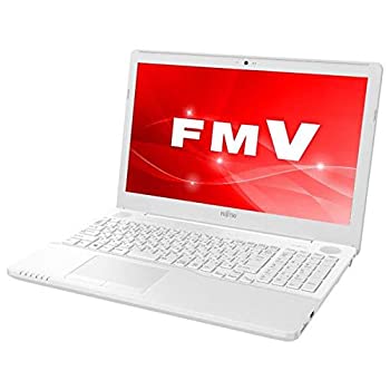 【中古】 富士通 15.6型 ノートパソコン FMV LIFEBOOK AH50/C2 プレミアムホワイト FMVA50C2WP