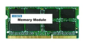 【中古】 アイ・オー・データ機器 PC3-8500 (DDR3-1066) 対応 204ピン S.O.DIMM 1GB SDY1066-1G