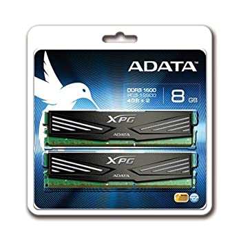 yÁz A-DATA XPG Gaming series DDR3-1600 (4GB~2) 240pin Unbuffered DIMM AX3U1600GC4G9-2G