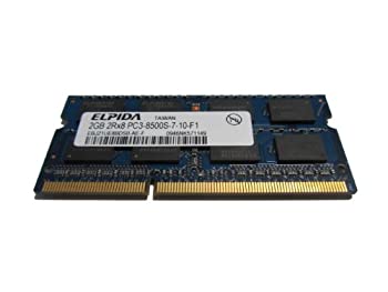 【中古】 ELPIDA 2 GB pc3 - 8500s ddr3 SDRAM SO - DIMMメモリ