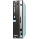 【中古】 富士通 省スペースデスクトップ FMV-ESPRIMO-D530A/A (7P) Windows7 Pro Core2Duo/2.9GHz メモリ実装4GB 320GB スーパーマルチ