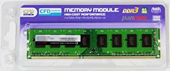【中古】 CFD販売 デスクトップPC用メモリ PC-10600 (DDR3-1333) 4GB×1枚 240pin DIMM (Panramシリーズ) D3U1333PS-4G
