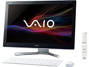 【中古】 SONY VAIO Lシリーズ SVL24148CJW Win8/Ci7-2.4GHz/メモリ-8GB/HDD-3TB/BDドライブ/24インチ/タッチパネル/地デジ/リカバリDtoD 