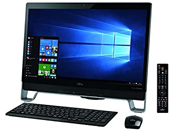 【中古】 富士通 23型デスクトップパソコンESPRIMO FH77/XD オーシャンブラック FMVF77XDB