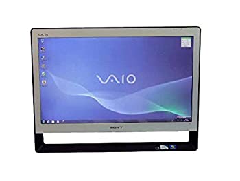 【中古】 SONY デスクトップパソコン VPCJ136FJ シルバー デスクトップ 一体型 本体 Windows7 Pentium DVD 4GB/500GB