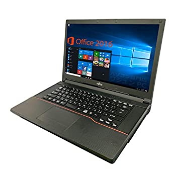 【中古】 【Win 10】富士通 A553/新世代Celeron 1.8GHz/ メモリー 4GB/HDD 320GB/DVDドライブ/大画面15.6インチ液晶