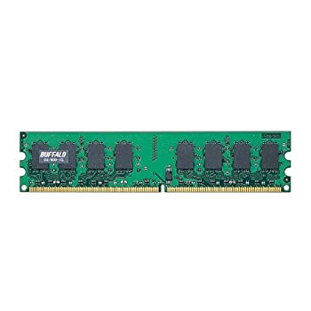 【中古】 BUFFALO バッファロー D2/800-1G DDR2 SDRAM 800M 240pin DIMM