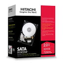 【中古】 HITACHI 日立 Deskstar 7K2000 2TB SATA 3.5インチ 内蔵型HDD HDS722020ALA330