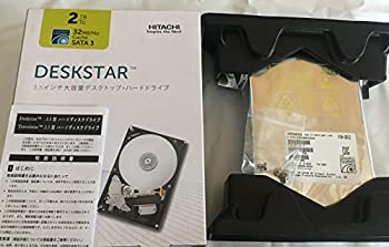 【中古】 日立 HGST Deskstar パッケージ版 3.5inch CoolSpin 2.0TB 32MB SATA 6.0Gbps 0S03224