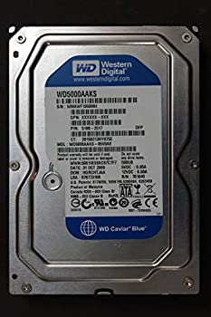 【中古】 Western Digital wd5000aaks 500GB 7200RPM 16MBキャッシュ SATA 3.0GB/s 3.5inch