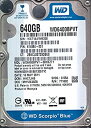 【中古】 wd6400bpvt-60hxzt1?Western Digital 640?GB 5400rpm SATA 3.0?Gbps 2.5インチScorpioハードドライブ(2)