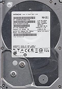 【中古】 hds721010cla332 PN 0?F13656 MLC jpt3gh Hitachi 1tb SATA 3.5ハードドライブ