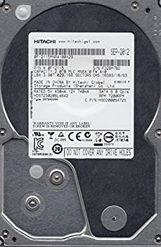 【中古】 hds723020bla642 PN 0?F12115 MLC mnra10 Hitachi 2tb SATA 3.5ハードドライブ