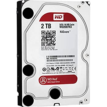 【中古】 Western Digital wd20efrx 2tb SATAレッドデスクトップベアドライブ64MBキャッシュ